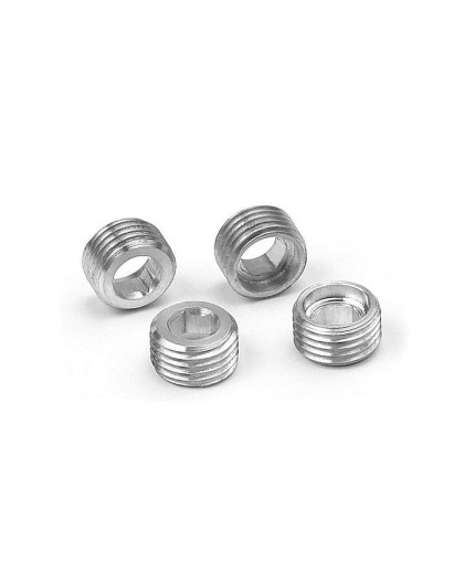 ALU ADJUSTING NUT M10x1 (4) - 337252 - XRAY