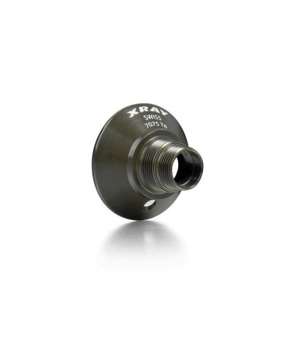 ALU CLUTCH BELL - SWISS 7075 T6 (7MM) - HARD COATED - 338512 - XRAY