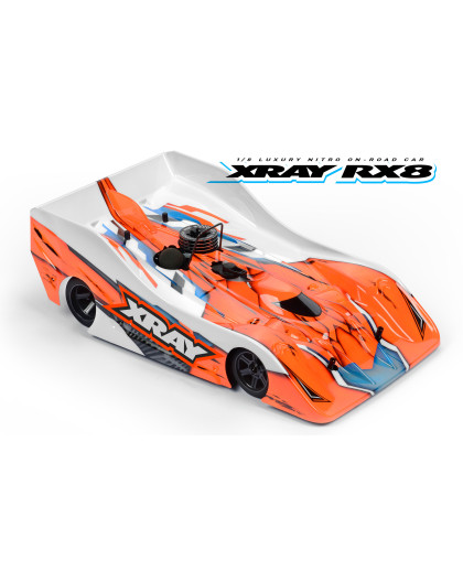 XRAY RX8'24 - 1/8 LUXURY NITRO ON-ROAD CAR - XRAY - 340009