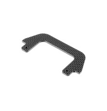 X8 GRAPHITE REAR BUMPER/HOLDER - XRAY - 341133