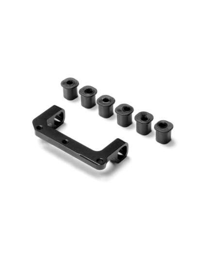 ALU UPPER ARM HOLDER RIGHT - SWISS 7075 T6 - SET - XRAY - 342033