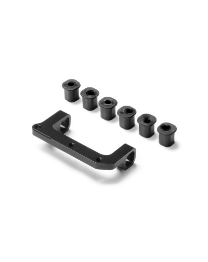 ALU UPPER ARM HOLDER LEFT - SWISS 7075 T6 - SET - XRAY - 342043