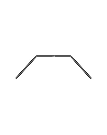 Barre anti-roulis avant 2.5mm - XRAY - 342485