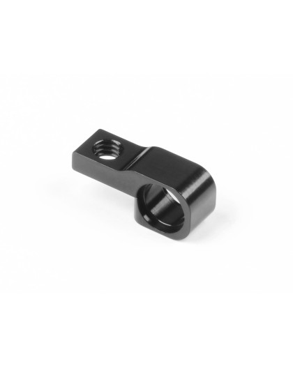 ALU LOWER FRONT SUSPENSION HOLDER (1) - BLACK - XRAY - 342713