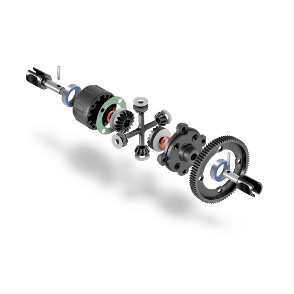 GEAR CENTER DIFFERENTIAL - LARGE VOLUME - SET - 364904 - XRAY