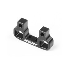 ALU REAR LOWER SUSPENSION HOLDER RR BLACK (-1mm) - XRAY - 343724