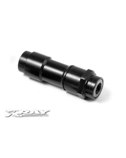 FRONT ONE-WAY AXLE - BLACK COATED - 345011 - XRAY