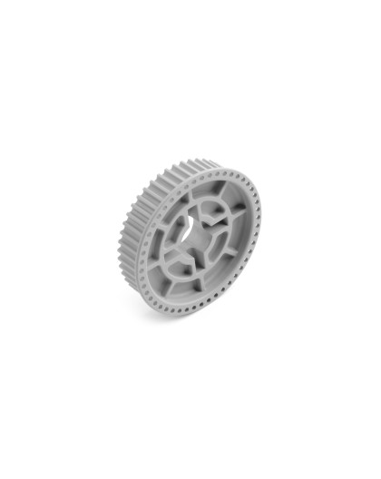 COMPOSITE REAR SOLID AXLE PULLEY 48T - NARROW - GRAPHITE - XRAY - 345