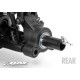 Axe de roue avant alu - XRAY - 345212