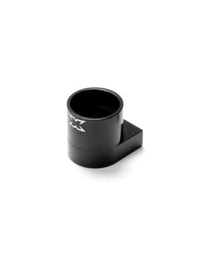 ALU FRONT MIDDLE SHAFT HOLDER - BLACK - SWISS 7075 T6 - XRAY - 345724