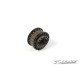 ALU FRONT BELT PULLEY 18T o6 - CENTER - SET - 345958 - XRAY