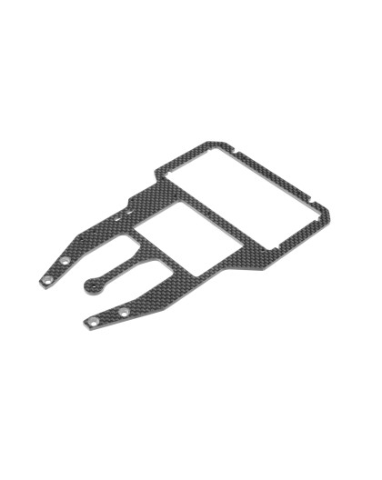 RX8E GRAPHITE RADIO PLATE - XRAY - 346136