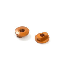 ALU RADIO PLATE BUSHING FIXED - ORANGE (2) - 346182-O - XRAY