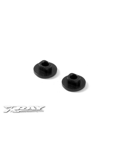 ALU RADIO PLATE TWEAK BUSHING HARD COATED (2) - 346181 - XRAY