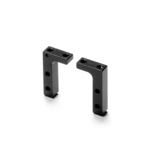 ALU SERVO MOUNT - BLACK - SWISS 7075 T6 (2) - XRAY - 346201