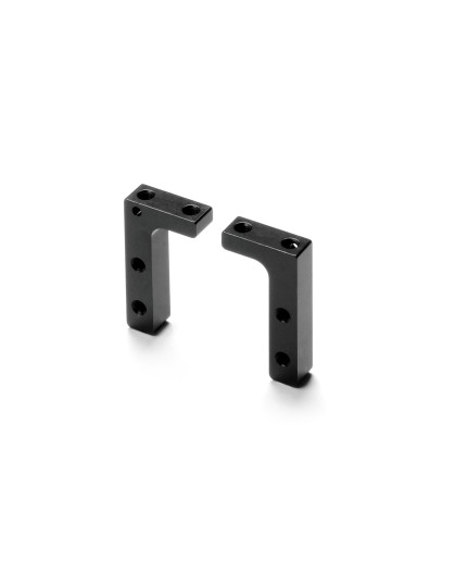 ALU SERVO MOUNT - BLACK - SWISS 7075 T6 (2) - XRAY - 346201