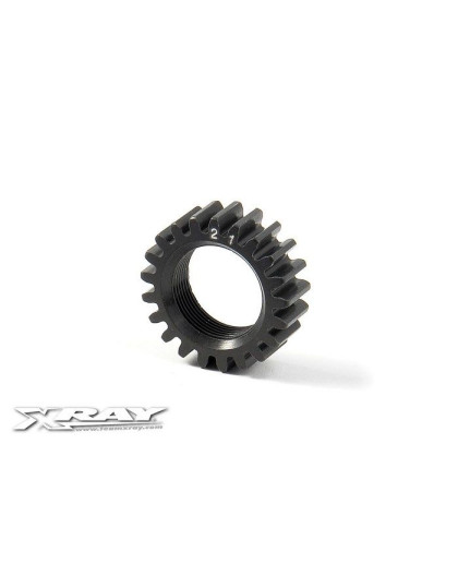 XCA ALU 7075 T6 HARD COATED PINION GEAR - 21T (2ND) - 348521 - XRAY