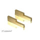 BRASS ENGINE MOUNTS (L+R) - 75g - 348714 - XRAY
