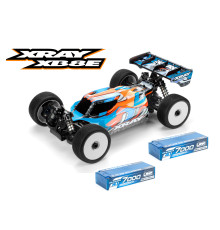 Kit Xray XB8E'25 + Accus LRP Lipo 7000mah HV Mid - XRAY - 350162-C1
