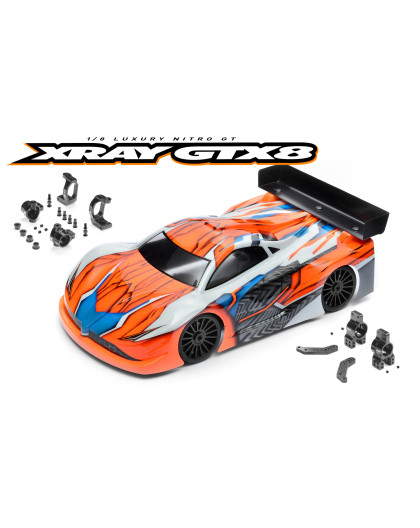 Kit Xray GTX Piste 1/8 GT Thermique - 2024/2025 - XRAY - 350505