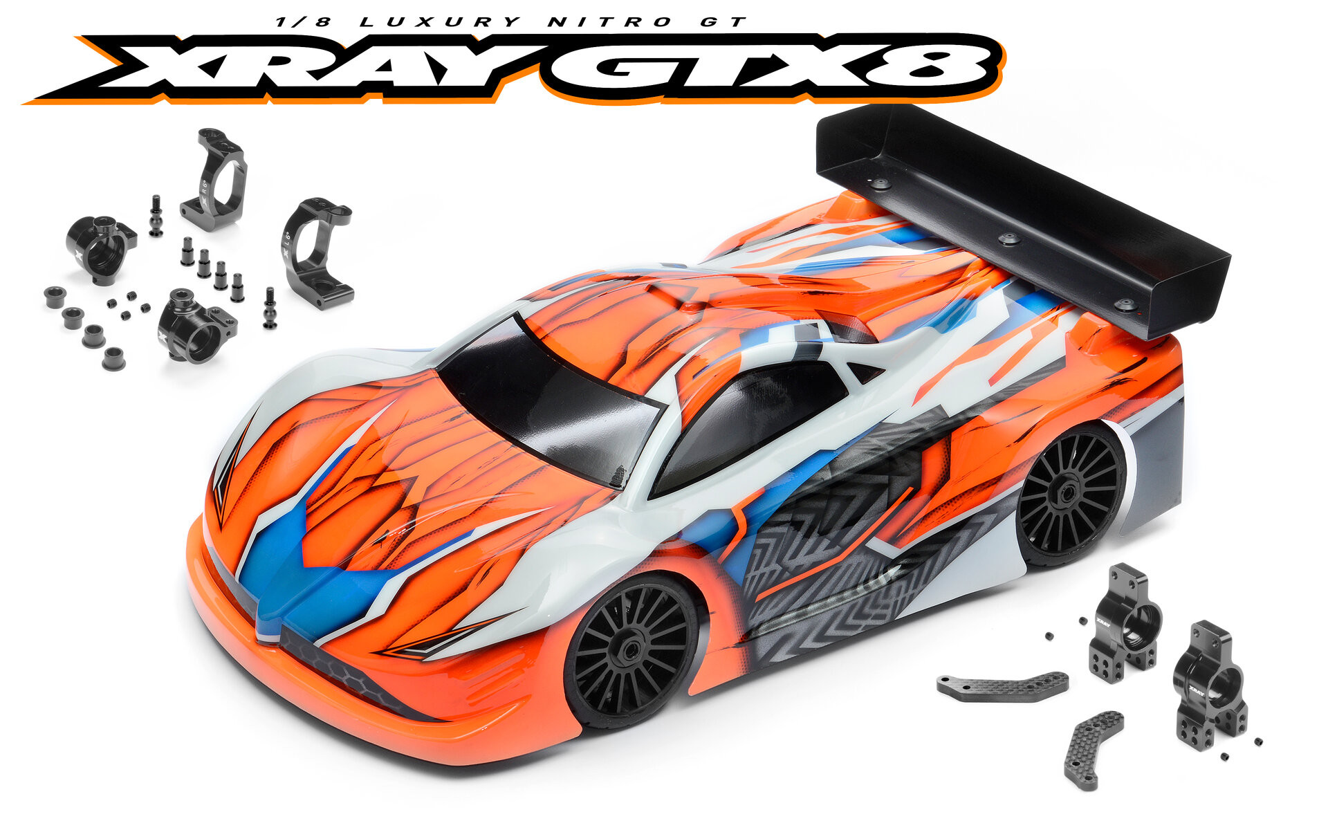 XRAY GTX'24/25 - 1/8 LUXURY NITRO ON-ROAD GT CAR - XRAY - 350505