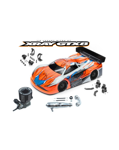 Kit Xray GTX'24 + Moteur FX G501T + Ligne Efra 2168 - XRAY - 350505-C