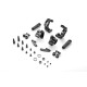 XT8 Kit de fusées + étriers de direction aluminium V2 - XRAY - 350906