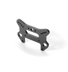 GT GRAPHITE FRONT SHOCK TOWER - CNC MACHINED 3.5 MM - 352040 - XRAY
