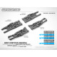 XT8 COMPOSITE SOLID FRONT LOWER SUSPENSION ARM LEFT - HARD - XRAY - 3