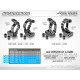 Etrier de direction alu droit 18° - XRAY - 352273
