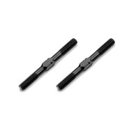 ADJ. TURNBUCKLE M5 L/R 50 MM - SPRING STEEL (2) - 352634 - XRAY