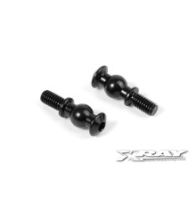 XB8 Rotules 6.8mm L6mm M4 (2) - XRAY - 352655