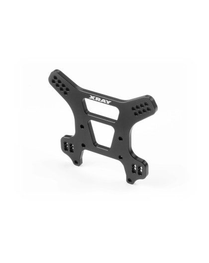XB8 Support d'amortisseurs arrière alu 4mm - XRAY - 353056