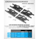 COMPOSITE SUSPENSION REAR ARM LSM LEFT - GRAPHITE - XRAY - 353125-G