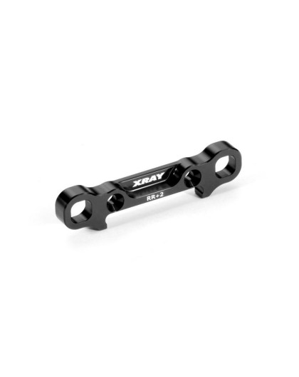 ALU REAR LOWER SUSP. HOLDER +2MM - REAR - 7075 T6 (7MM) - 353321 - XR