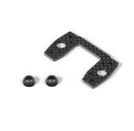 GRAPHITE CENTER DIFF MOUNTING PLATE - 354057 - XRAY