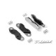 GLUED BRAKE PAD SET - ULTRA-EFFICIENT (4) - 354131 - XRAY