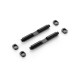 XB8 Axes de diff AV-AR alu avec inserts (2+4) - XRAY - 355086