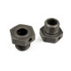 "ALU WHEEL AXLE OFFSET ""+1MM"" - HARD COATED (2) - 355251 - XRAY"