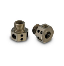 "ALU WHEEL AXLE OFFSET ""+5MM"" - HARD COATED (2) - LIGHTWEIGHT - 355