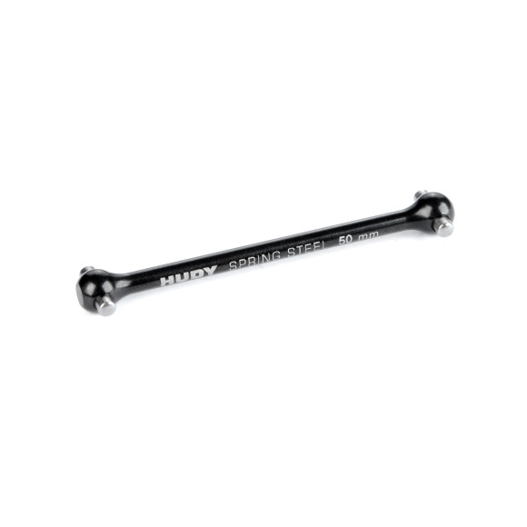 CENTRAL DOGBONE DRIVE SHAFT 50MM - HUDY SPRING STEEL™ - XRAY - 365429