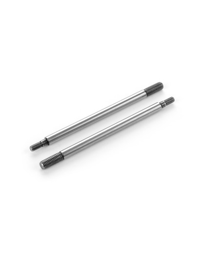 XB8 Tiges d'amortisseurs avant 61mm (2) - XRAY - 358165