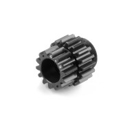 ALU PINION GEAR 14/19T - HARD COATED - XRAY - 358423
