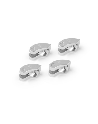 4-SHOE ALU CLUTCH SHOE - HARD (4) - 358460 - XRAY