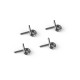 Ressorts embrayage 4 points Grey Medium (4) - XRAY - 358481