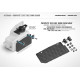 Protection de réservoir 125cc carbone - XRAY - 358660