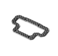 XB4'20 GRAPHITE CENTER UPPER DECK 2MM - 361176 - XRAY