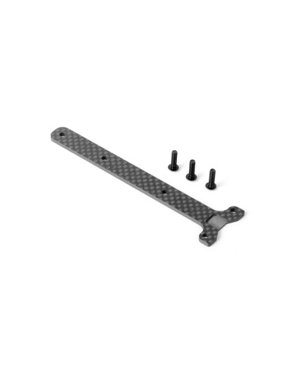Renfort de châssis arrière carbone 2.0mm - XRAY - 361190