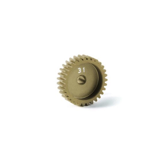 ALU PINION GEAR - HARD COATED 31T / 48 - 365731 - XRAY