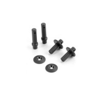 BODY MOUNT, BATTERY MOUNT - V2 & WING SHIM (2) - 361320 - XRAY
